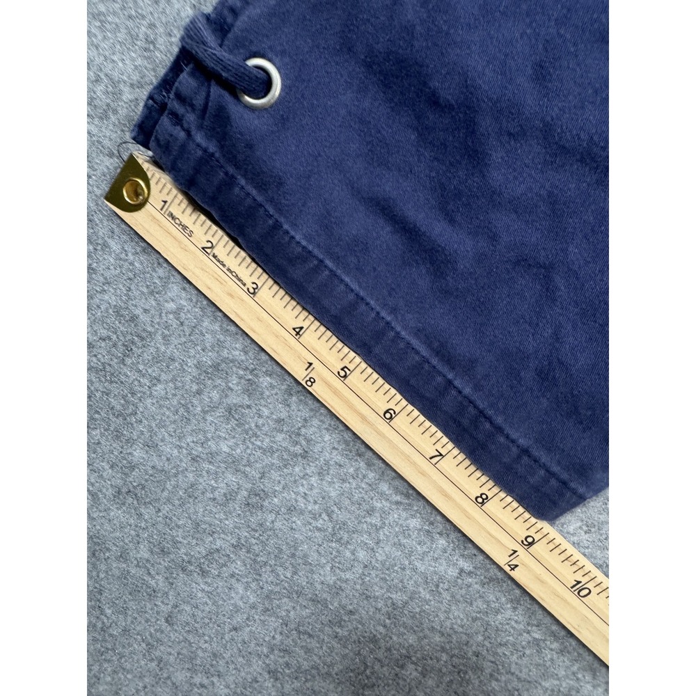 Hillard & Hanson Capri Pants 16 Navy Blue Stretch Cotton Blend - Picture 8 of 9
